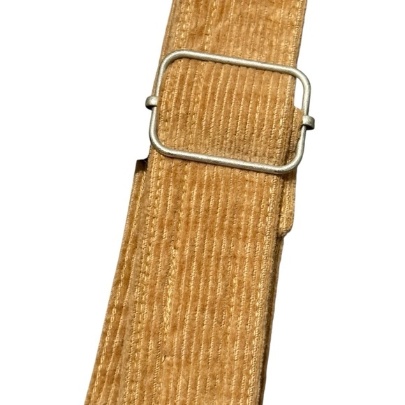 Levi’s Fiorella Corduroy Tan Button Down Front Mini Jumper Dress size XS - Picture 12 of 16